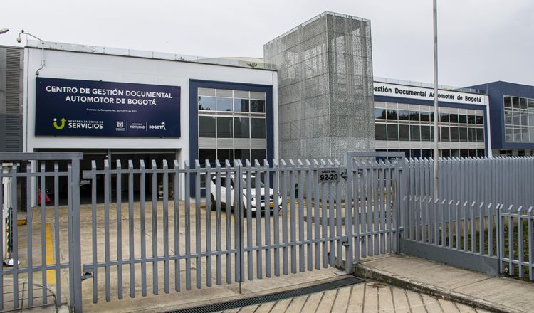 Centro de Gestión Documental Automotor de Bogotá, lugar en donde se recibe la correspondencia física - Foto: Felipe Rocha © Consorcio Circulemos Digital, 2024 