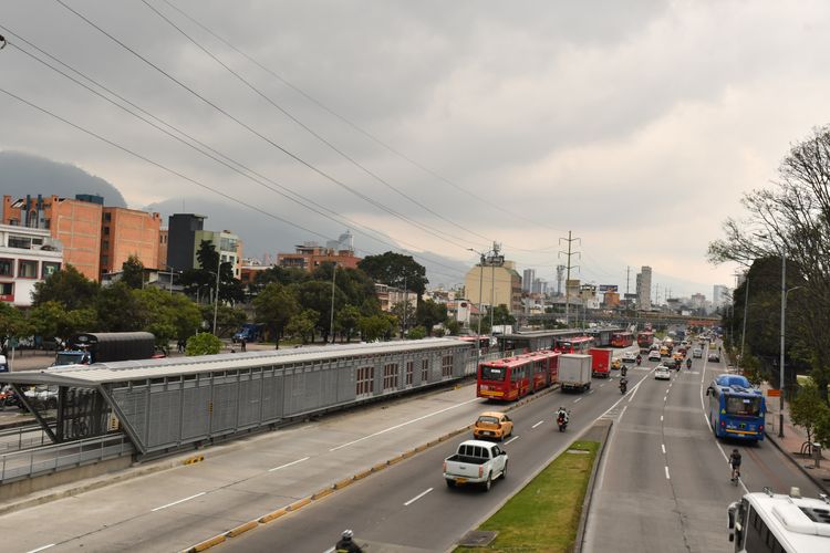 Fotografía panorámica de las vías de Bogotá - Foto: Felipe Rocha © Consorcio Circulemos Digital, 2023