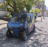 Carro eléctrico colombiano Eolo Super Cargo - Fotografía: https://eolomotors.com/ 